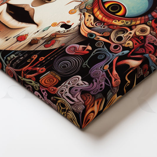 Whirlwind of Imagination Canvas Wall Painting