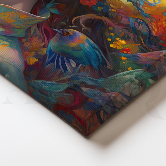 Ethereal Beauty of Floral Dreamscape Imagine Artwork