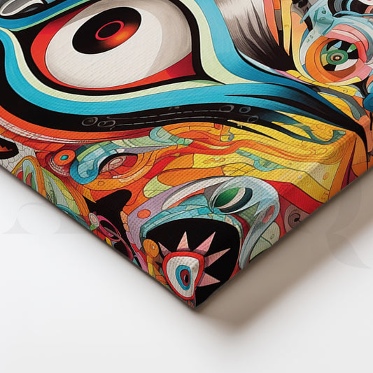 Gaze of the Soul Canvas Wall Painting