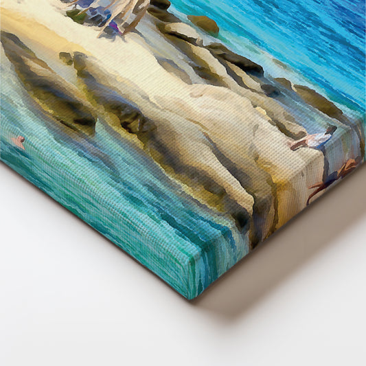 Beach Bliss Canvas Wall Painting