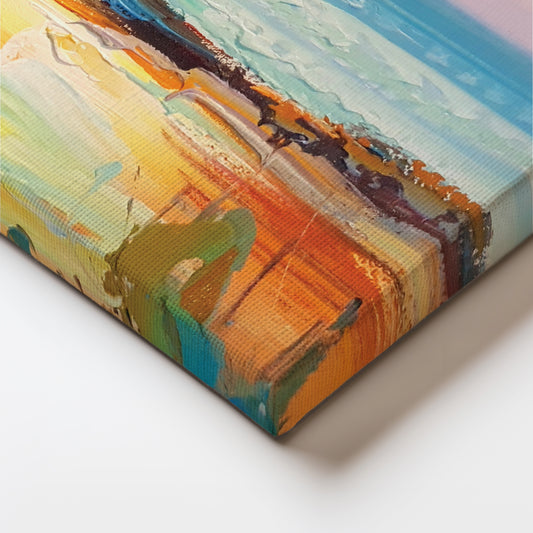 Tropical Paradise Canvas Wall Painting