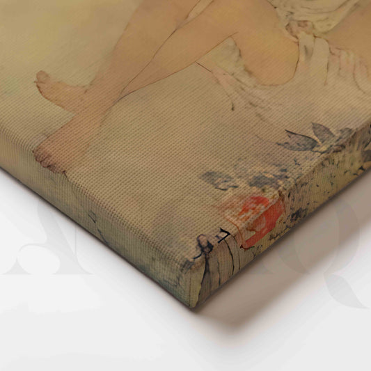 Seated Young Woman – Abanindranath Tagore