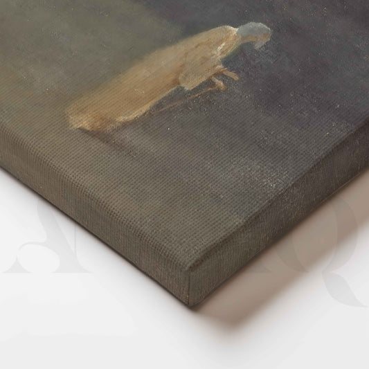Solitary Figure in a Misty Landscape – Abanindranath Tagore