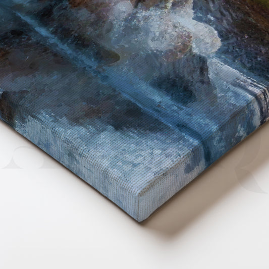 Aquatic Symphony Canvas Wall Painting