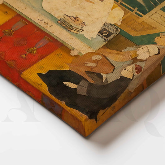 Gathering of Scholars and Travellers – Abanindranath Tagore