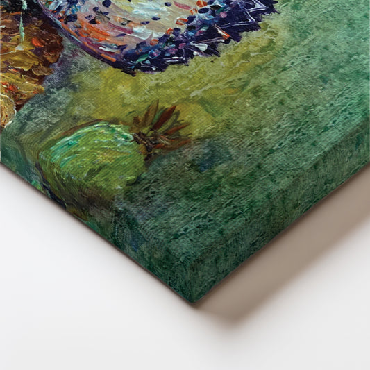 Reverie of Fluttering Wings Canvas Wall Painting