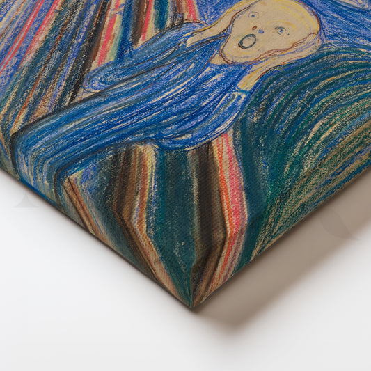 The Scream (Edvard Munch) Canvas Painting for Statement Living Room Art