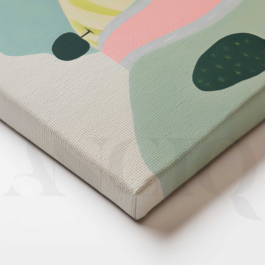 Road Trip Adventure Kids Canvas Artwork