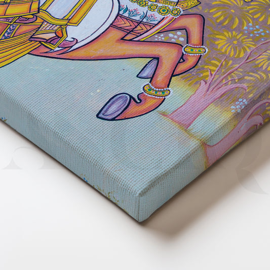 Desert Royalty Canvas Wall Painting