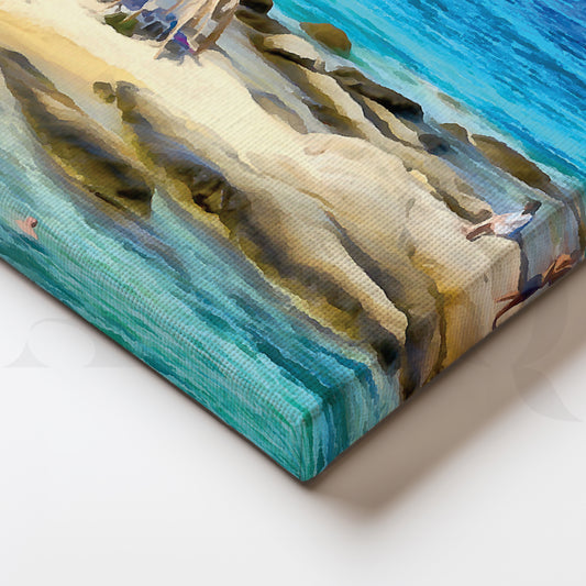 Beach Bliss Canvas Wall Painting