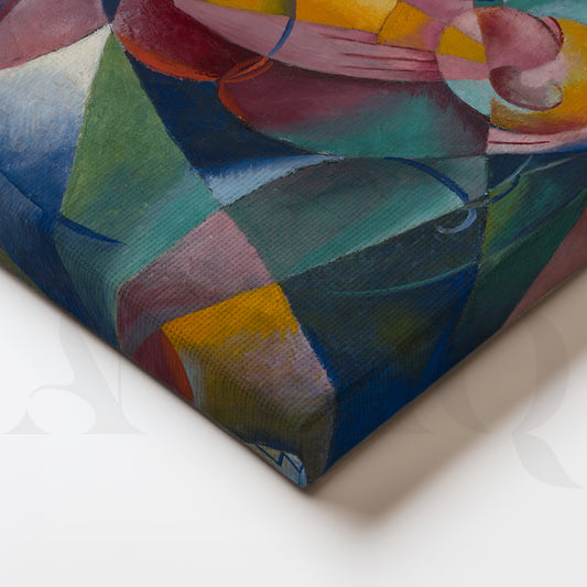 Modern Cubist Expression Gallery Wall – Set of 3 Abstract Artworks - 18 x 24 Inches for Living Room