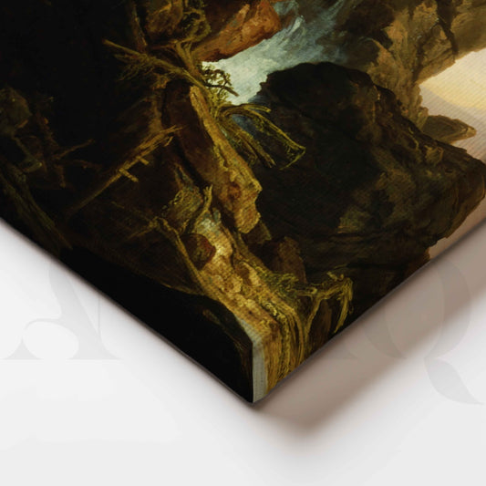 Dramatic Rocky Seascape Gallery Wall Artwork Set of 2