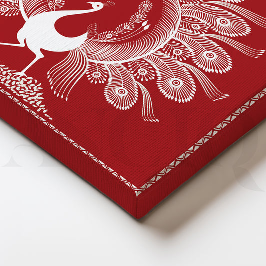 Timeless Tapestry of Tribal Tales Canvas Wall Painting