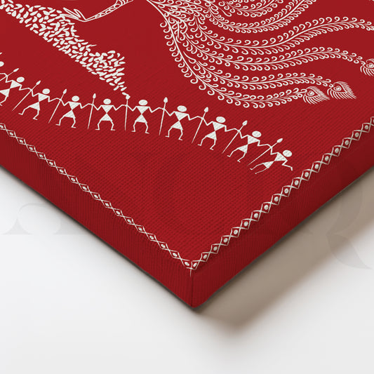 Capturing Tradition Canvas Wall Painting
