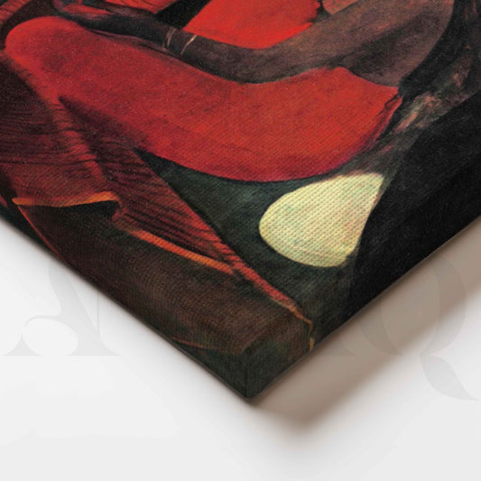 Bride’s Toilet by Amrita Sher-Gil Canvas Artwork