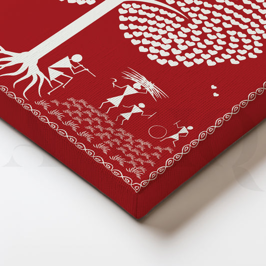 Harmony in Tradition Canvas Wall Painting
