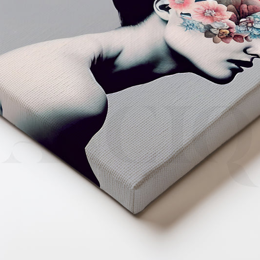 Stunning Boho Portrait Art - Modern Feminine Wall Art