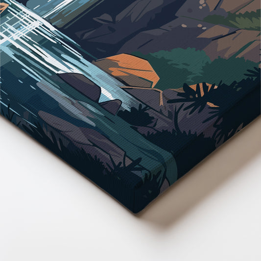 Eternal Serenity Canvas Wall Painting