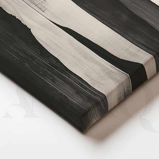 Monochrome Abstract Gallery Wall Set of 3 - 18 x 24 Inches