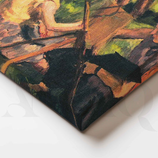 Open Air Painters by Amrita Sher-Gil Canvas Artwork