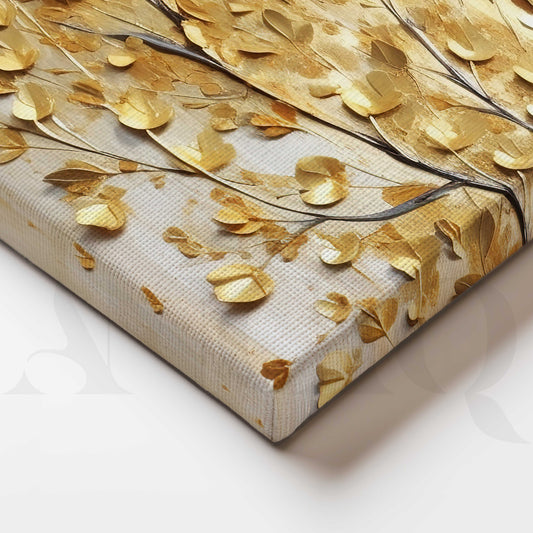 Golden Tree Gallery Wall Canvas Set of 3 - 18 x 24 Inches