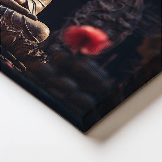 Serene Buddha Canvas Painting Tranquil Zen Decor