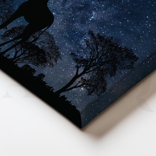 Whispers of the Wild Canvas Wall Painting