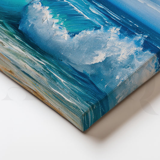 Serenity Shore Canvas Wall Painting