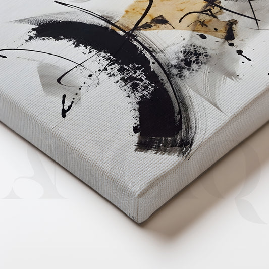 Urban Mist Abstractions Gallery Wall – Set of 3 Artworks