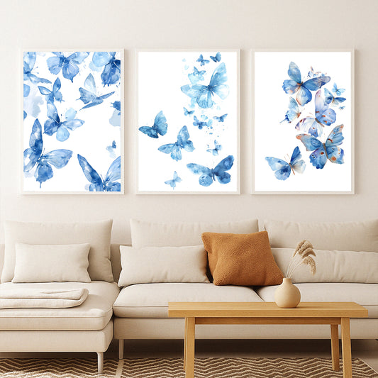 Blue Butterfly Serenity Gallery Walls