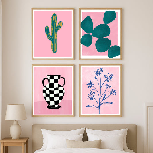 Chic Botanicals Wall Poster Set