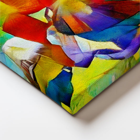 Burst of Color: Floral Geometry in a Kaleidoscopic World