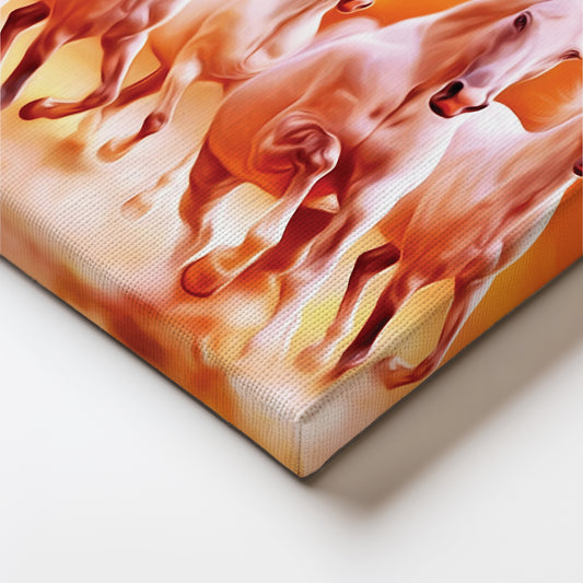 Graceful Gallop Horse Canvas Wall Art Print Canvas