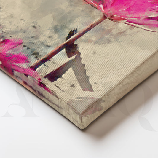 Lotus Serenity Canvas Wall Painting