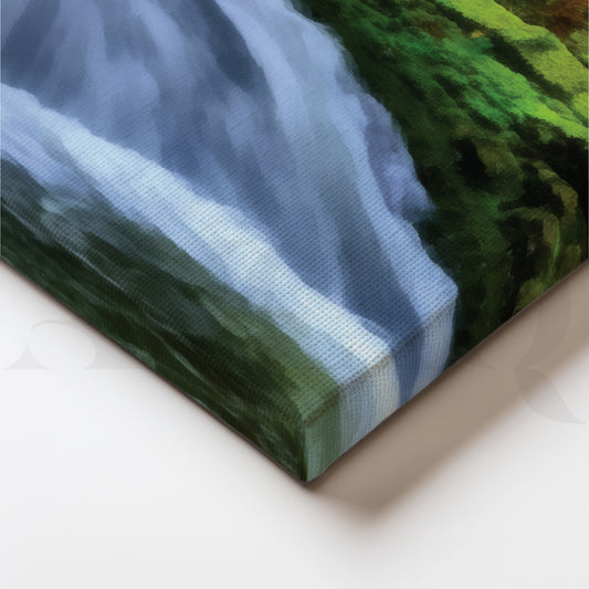 Nature's Elixir Canvas Wall Painting