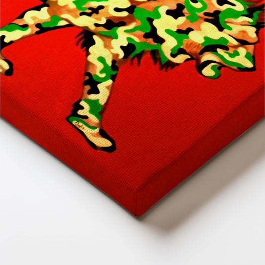 KING IN CAMOUFLAGE
