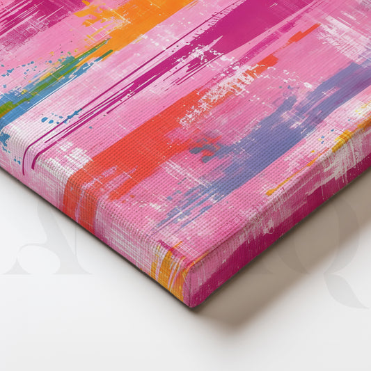 Vibrant Pastel Expression Gallery Wall – Set of 3 Contemporary Abstract Artworks