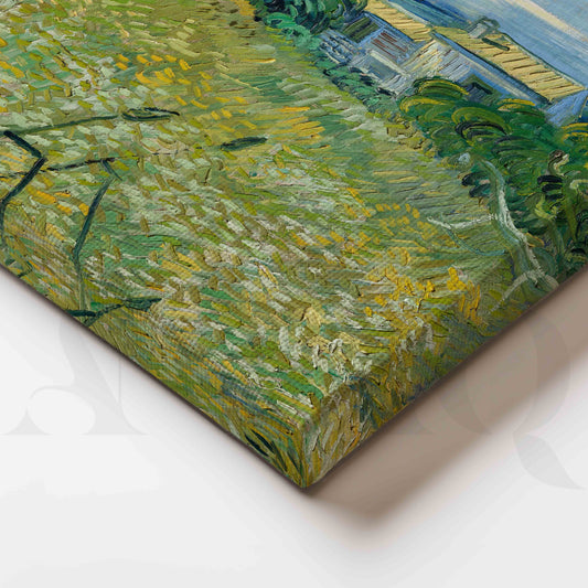 Wheat Field with Cypress Canvas Artwork
