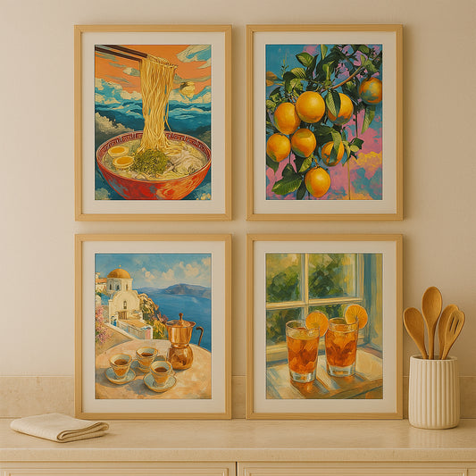Mediterranean Dining Delight Gallery Walls