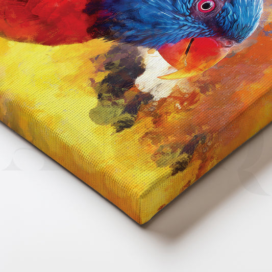 Nature's Palette Canvas Wall Painting