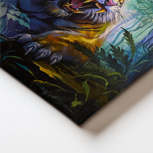 Tiger painting