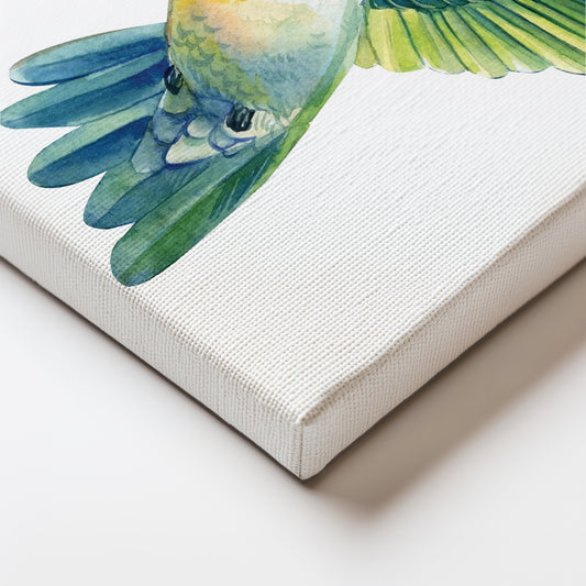 Playful Hummingbirds Canvas Wall Painting