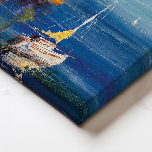 Where City Meets Shoreline Artwork (Ready To Ship)