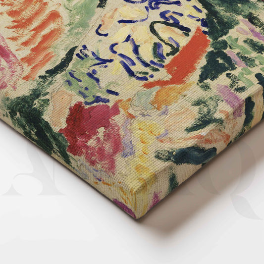 Colourful Impressionist Garden Gallery Wall Set of 3 - 18 x 24 Inches