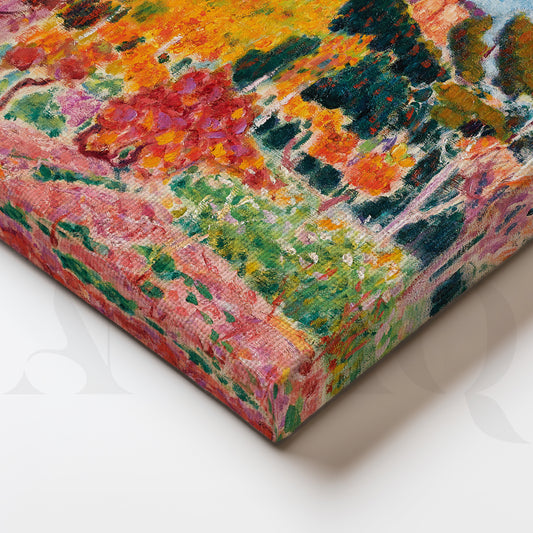 Vibrant Impressionist Countryside Gallery Wall – Set of 3 Vibrant Artworks - 18 x 24 Inches for Living Room