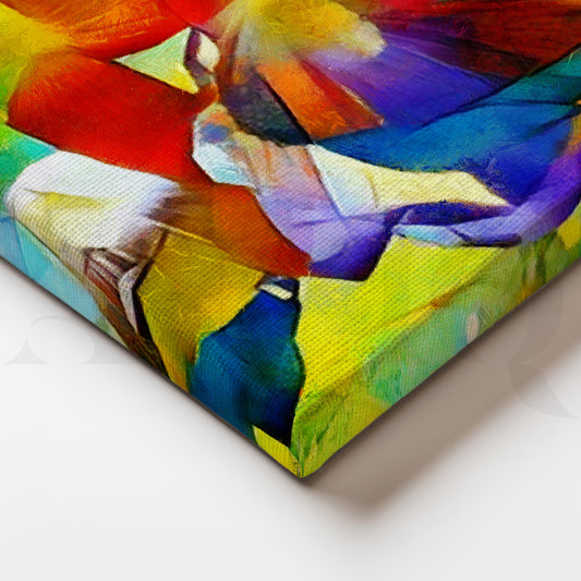 Burst of Color: Floral Geometry in a Kaleidoscopic World