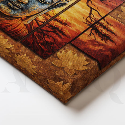 Buddha Serenity Panel Canvas Artwork