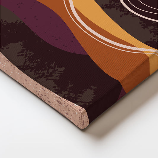 Earthy Waves: Rich Layers and Flowing Lines in Harmony