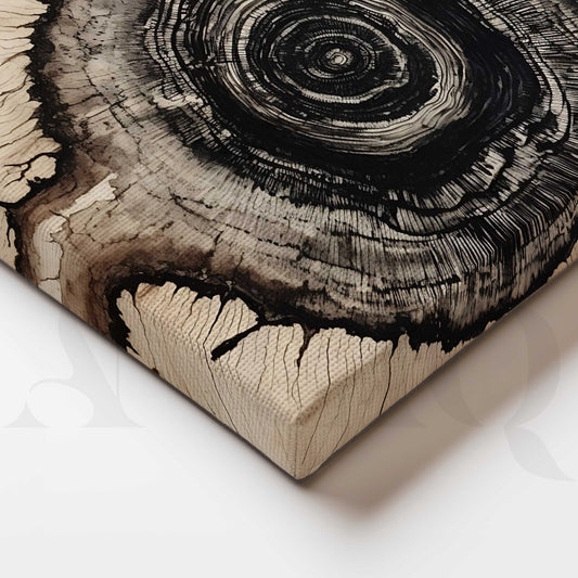 Blue Wood Ring Gallery Wall Set of 3
