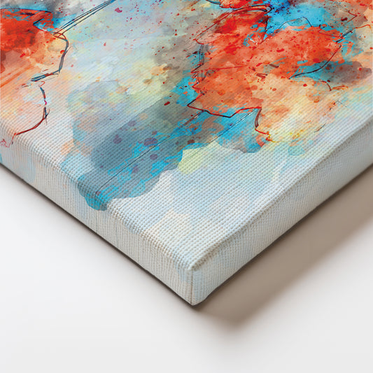 Morning Glory Awakening Canvas Wall Painting